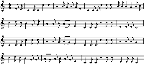 song score